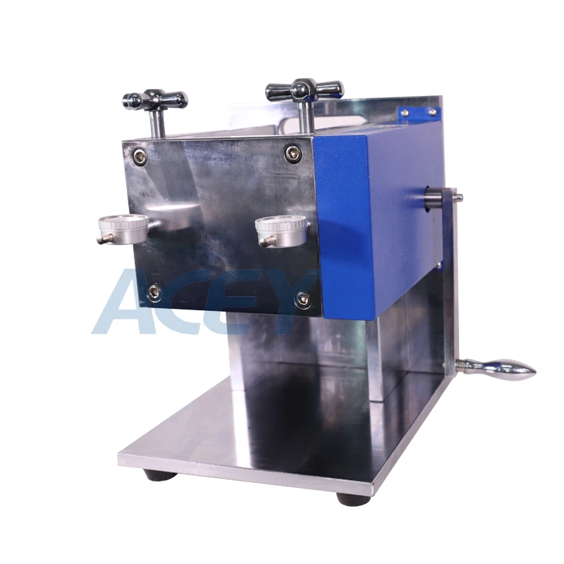 Battery calendering machine