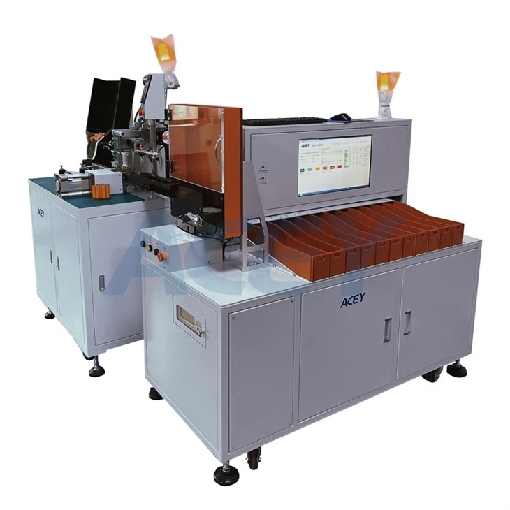 Automatic Battery Insulation Paper Sticking & Sorting Machine