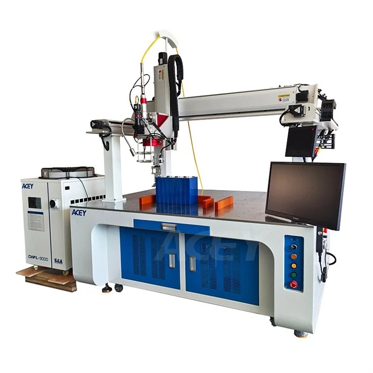 automatic cnc laser welding machine with fiber laser generator