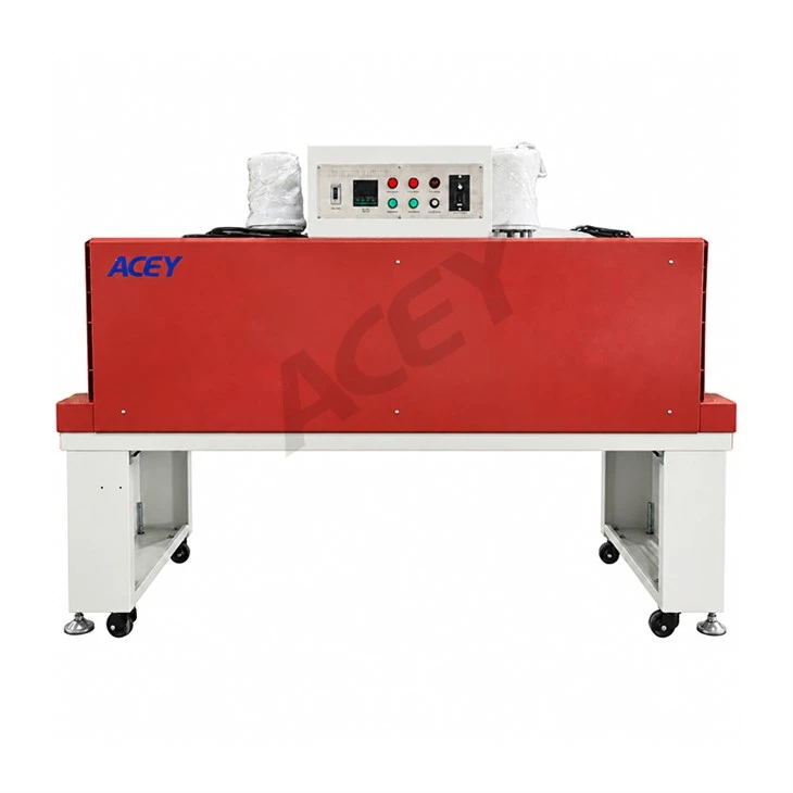 PE POF PVC PP Automatic Heat Shrink Tunnel Machine With Conveyor